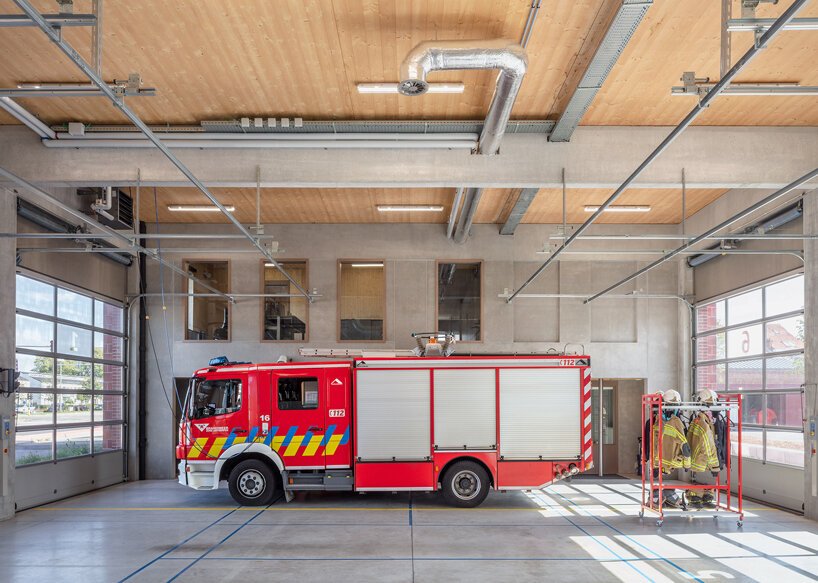Moderná a štýlová hasičská stanica